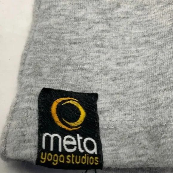 HYDE Yoga Organic Shelf Bra Racerback Grey Tank Women's Size XS - Picture 4 of 8